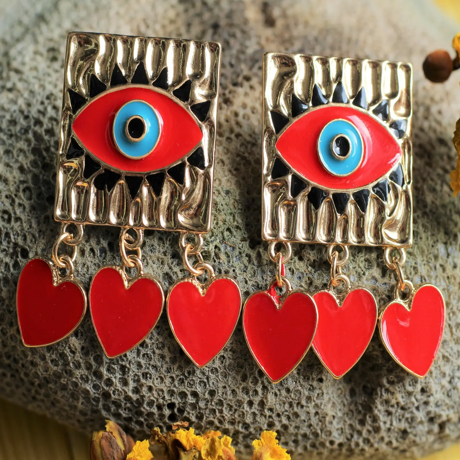 Evil Eye Earrings - Style Oriented Material